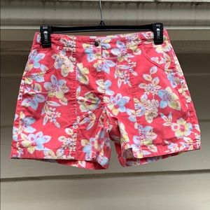 Early 2000s Talbots Kids Floral Shorts